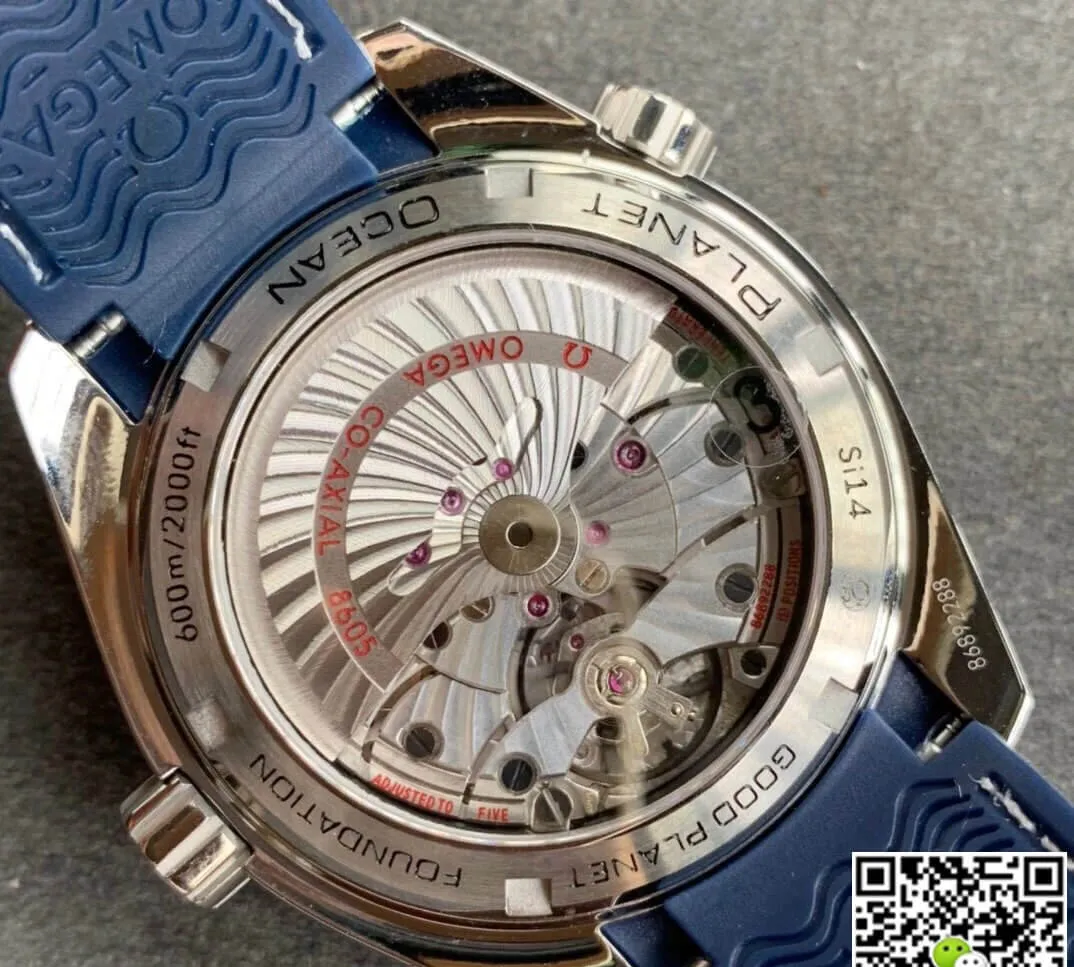 Omega Seamaster 232.32.44.22.03.001 VS Factory 1:1 Best Edition Replica Watch Blue Strap